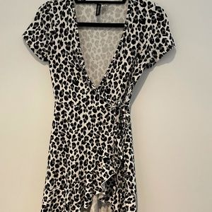 Cocktail wrap dress